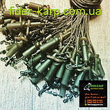 Готовий короповий монтаж "СКОЛЬЗЯЩИЙ" на лідкорі Climax CULT 45 lb, фото 2