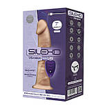 Фалоїмітатор з вібрацією SilexD Henry Vibro Flesh (MODEL 2 size 7in) + LRS 777Store.com.ua, фото 3