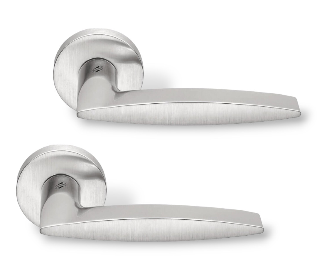 Ручки для дверей Colombo Design Gaia GR 11 матовий хром, фото 1