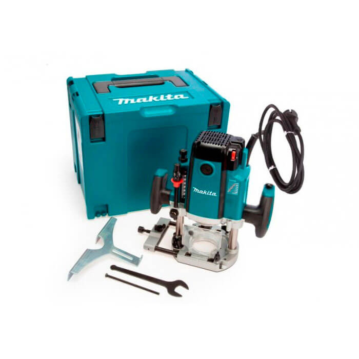 Профессиональный фрезер вертикальный Makita RP2303FCJ : 2100 Вт, размер цанги 6/8/12 мм - фото 5 - id-p1886856918