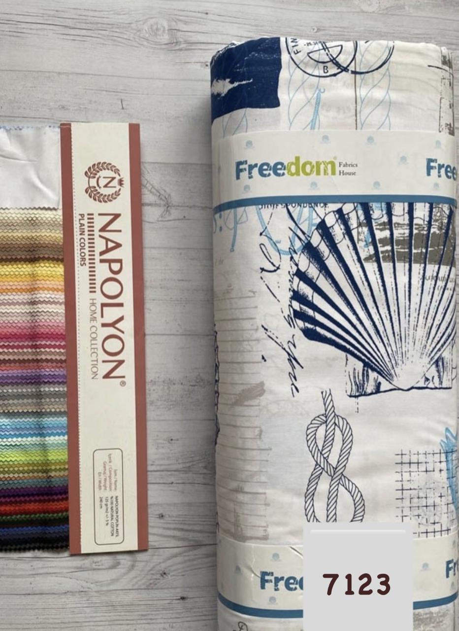 Тканина Ранфорс, Дитячий Принт хлопчик. Туреччина, ширина 240 см, фото 1