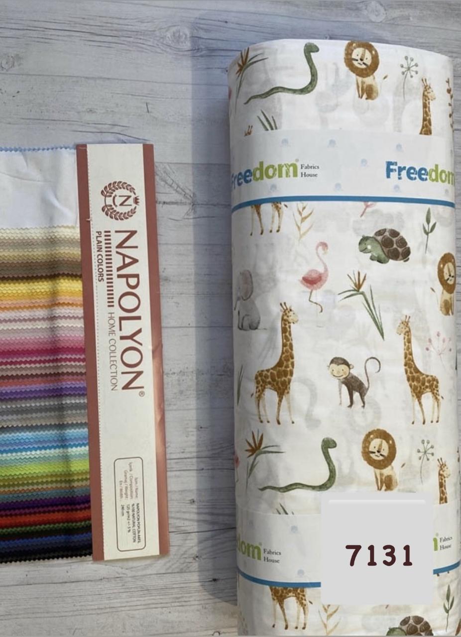 Тканина Ранфорс, Дитячий Принт хлопчик. Туреччина, ширина 240 см, фото 1