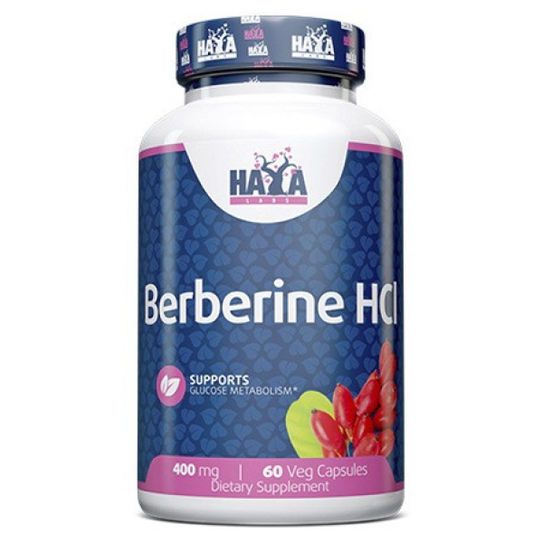 Біодобавка Haya Labs BERBERINE HCL 400 мг -60 капсул