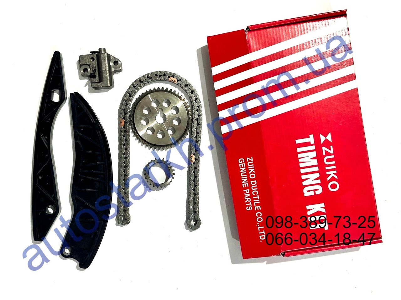 HY09 Комплект цепи ГРМ ZUIKO JAPAN 6 позиций G4FA,FC,FD,FG