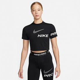 Футболка-топ жінок. Nike W NP DF GRX SS CROP TOP (арт. DX0078-010)