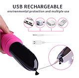 Фалос з вібрацією 26 см на присосці, Вібратор з висуванням на пульті, Секс машина з телескопією, Інтимні іграш, фото 10