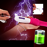 Телескопічна міні секс машина, Вібратор на пульті з висуванням, Секс машина на присоску, Інтимні іграшки, фото 8