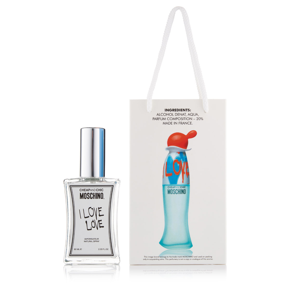 Парфуми Moschino I Love Love 60 мл у подарунковому пакованні