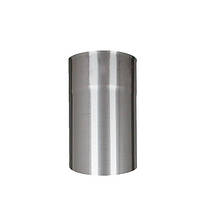 Труба d 150 мм нержавіюча сталь AISI 201, 0,3 м, 0,5 мм