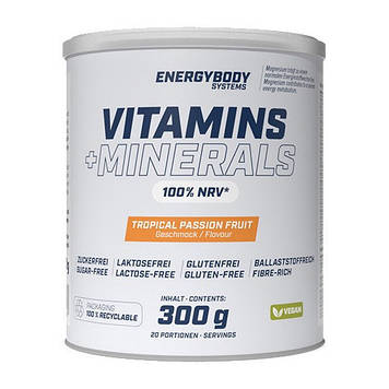 Вітаміни та мінерали Енерджі Боді/Energy Body Vitamins + Minerals 300 г