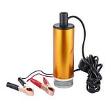 Насос паливоперекачувальний, Занурювальний, з фільтром 50 мм 12 V REWOLT Мінінасос для відкачування дизеля з каністри, фото 4
