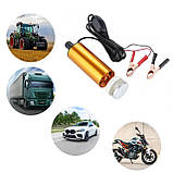 Насос паливоперекачувальний, Занурювальний, з фільтром 50 мм 12 V REWOLT Мінінасос для відкачування дизеля з каністри, фото 9