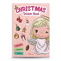 Christmas sticker book. Віршики до свят.