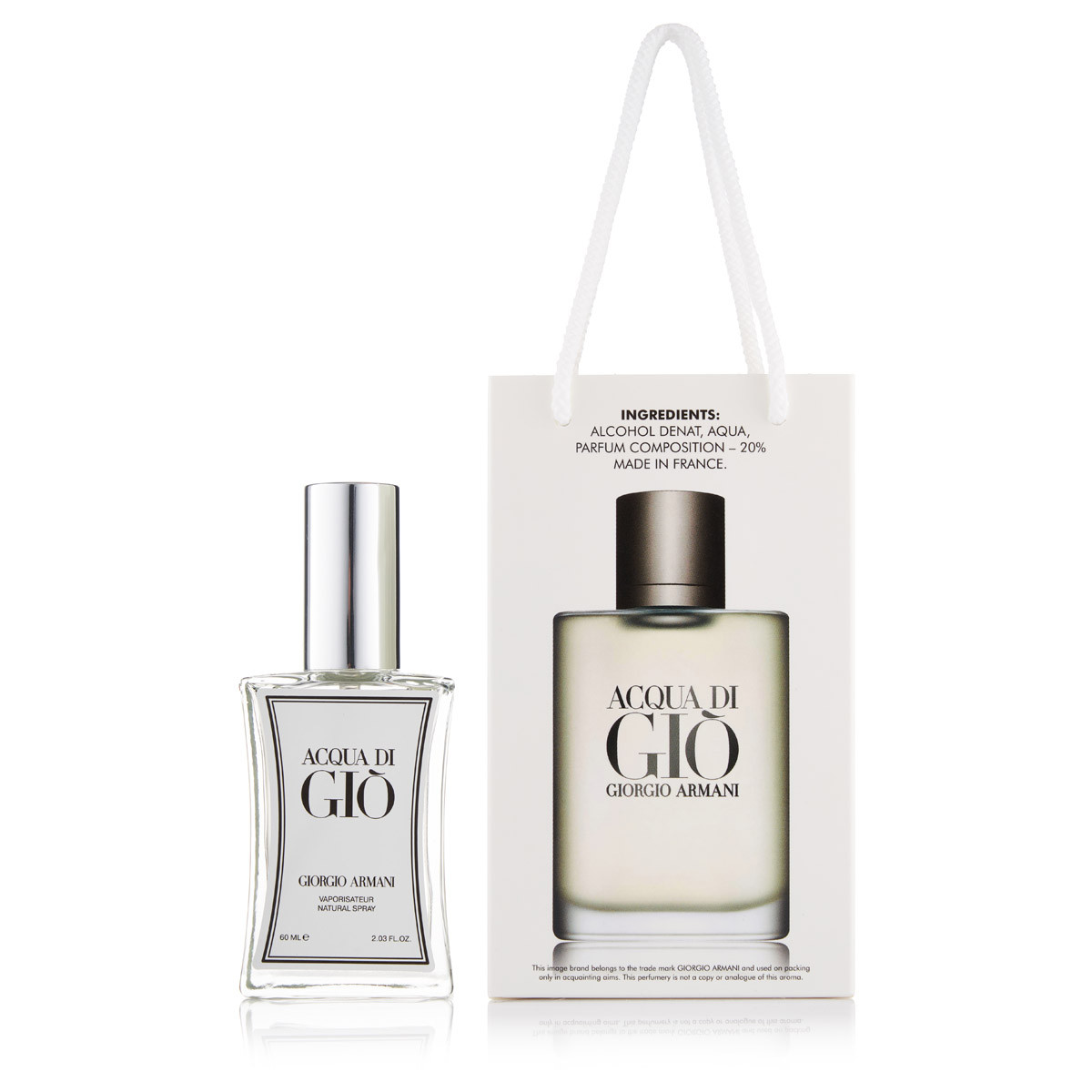 Парфуми Giorgio Armani Acqua di Gio Men 60 мл у подарунковому пакованні
