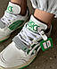 Жіночі Кросівки Asics Gel-Spotlyte Low V2 White Green 36-37-38-39-40, фото 7