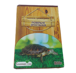 Газонна травосумішь Повільне зростання 800г