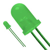 Сигнальный светодиод, Green. Led светодиод 5 мм.