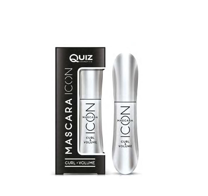 Туш для вій Quiz Cosmetics Icon Mascara Підкручування і об'єм 9 гр, фото 1