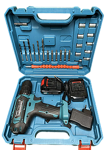 Шуруповерт акумуляторний MAKITA 331DWE 24V/5.0Ah з набором інструментів Li-Ion