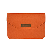 Войлочный чехол конверт ZAMAX для MacBook Air и Pro 13.3" сумка папка из войлока на Макбук оранжевый