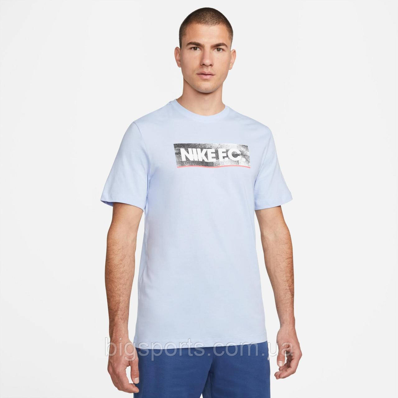 Футболка чоловік. NIKE M FC TEE SEASONAL BLOCK (арт. DH7444-548)