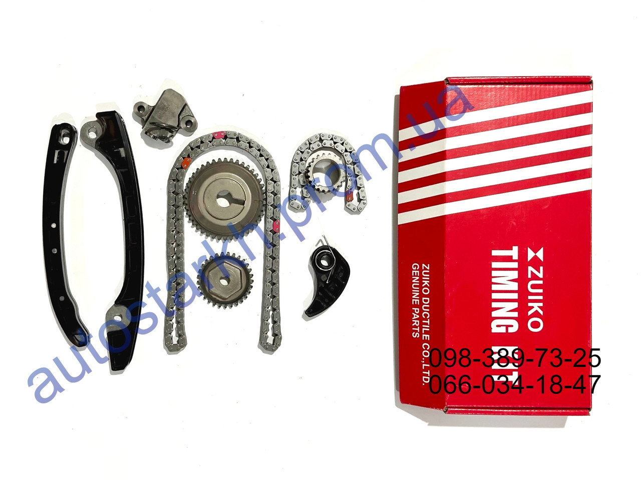 KB30　G/X KB26 Комплект цепи ГРМ 9 позиций ZUIKO JAPAN 100USD, цена
