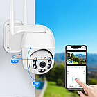 WIFI камера відеоспостереження, від мережі, CAMERA CAM / Поворотна IP камера зовнішнього спостереження, фото 3