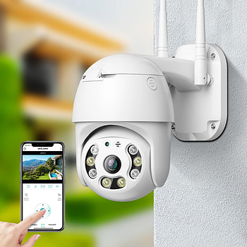 WIFI камера відеоспостереження, від мережі, CAMERA CAM / Поворотна IP камера зовнішнього спостереження