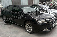 Дефлекторы окон (ветровики) Toyota Camry V50 2011-2017 (Hic)