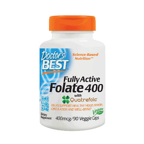 Folate 400 Fully Active (90 veg caps), фото 1