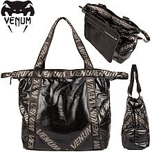Спортивна сумка для тренувань жіноча тоут Venum Team Tote Bag Black