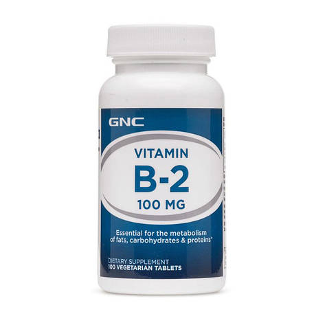Vitamin B-2 100 mg (100 veg tab), фото 1