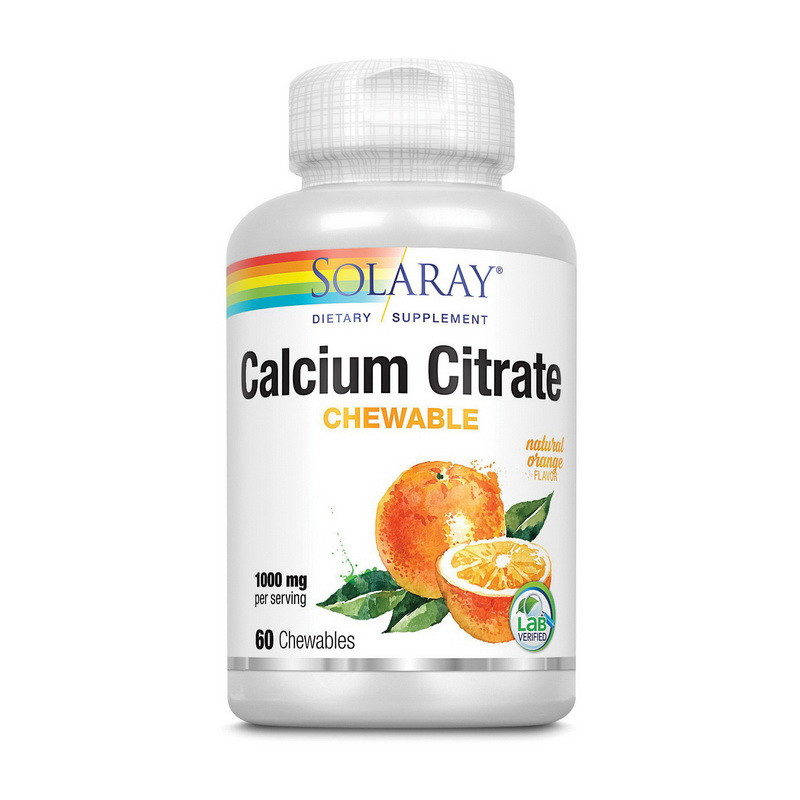 Calcium Citrate chewable (60 chewable, orange)