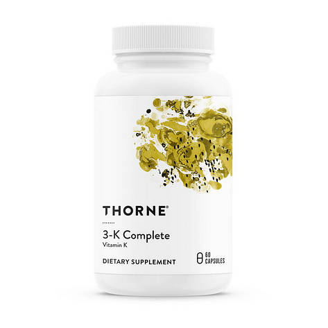 Thorne Research 3-K Complete (60 caps), фото 1