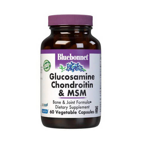 Glucosamine Chondroitin & MSM (60 veg caps), фото 1