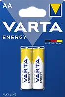 Батарейка VARTA Energy Alkaline AA (LR6) 1,5V пальчиковая (бл-2 шт)