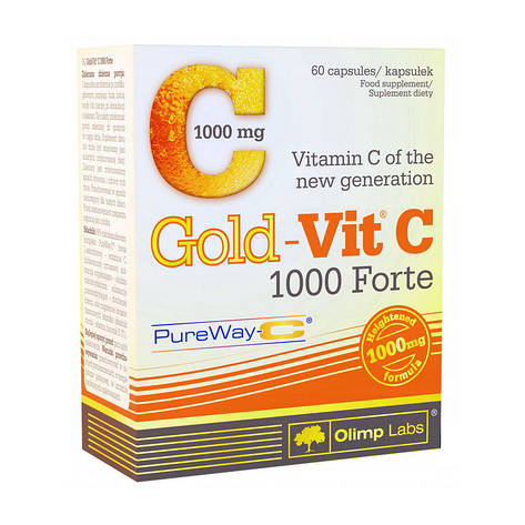 Gold-Vit C 1000 Forte (60 caps), фото 1