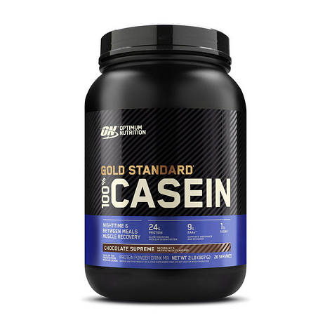 100% Gold Standard Casein (909 g, chocolate supreme), фото 1