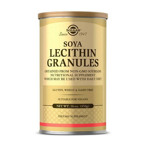 Soya Lecithin Granules (454 g), фото 1