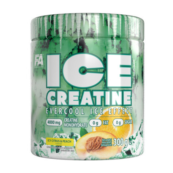 Fitness Authority Ice Creatine (300 g, icy citrus & peach)