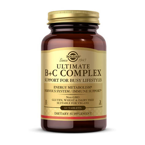 Ultimate B+C Complex (60 tab), фото 1