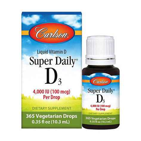 Super Daily D3 Liquid 4000 IU (10,3 ml), фото 1