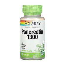 Solaray Pancreatin 1300 (90 veg caps)