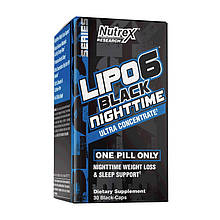 Lipo 6 Black NightTime Ultra concentrate (30 caps)