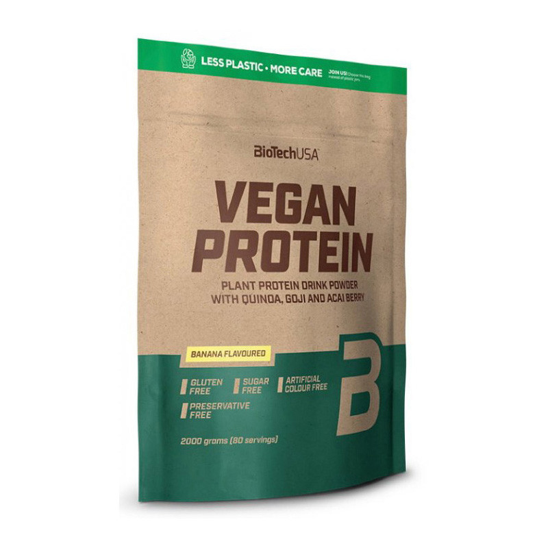 BioTech Vegan Protein (2 kg, vanilla cookie)