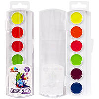 Акварель 6 кольор. "Творчість" №400116 б/п,пластик флюор./Гамма UA/(12)