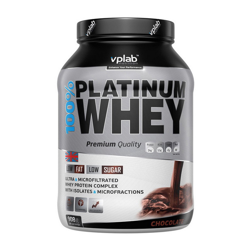 100% Platinum Whey (908 g, vanilla)