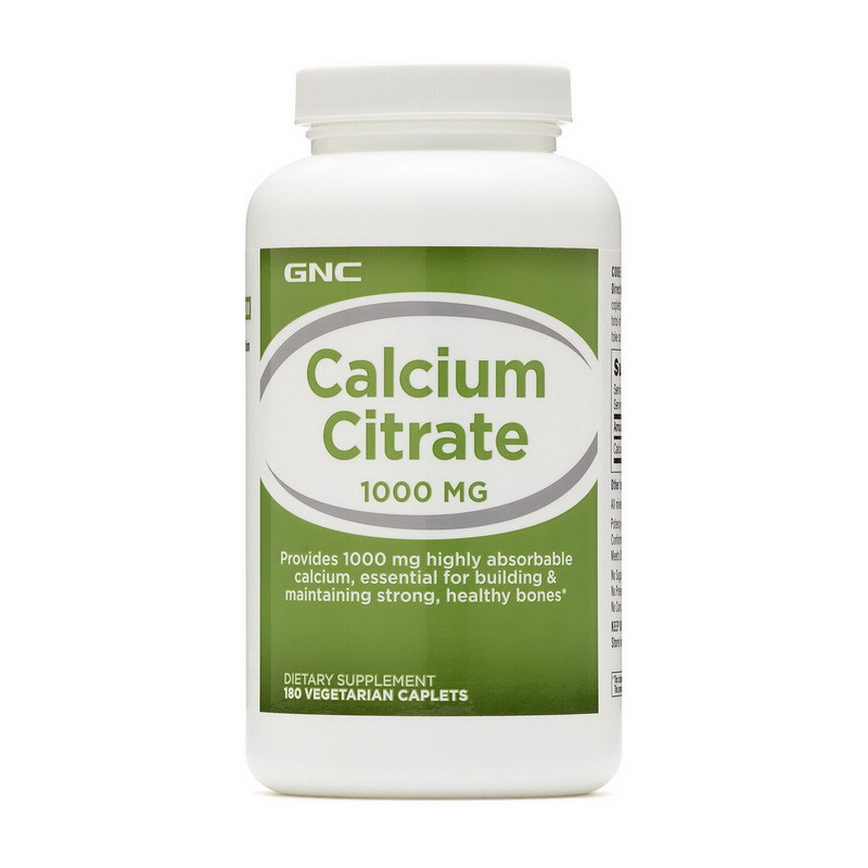 Calcium Citrate 1000 (180 veg caplets)