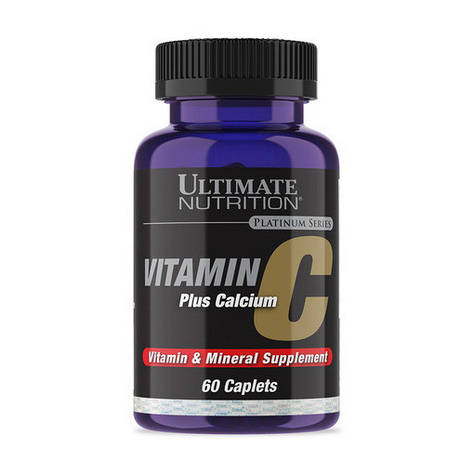 Vitamin C Plus Calcium (60 caplets), фото 1
