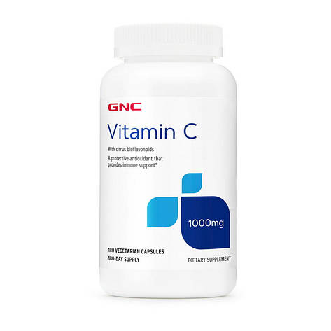 Vitamin C 1000 mg (180 veg caps), фото 1